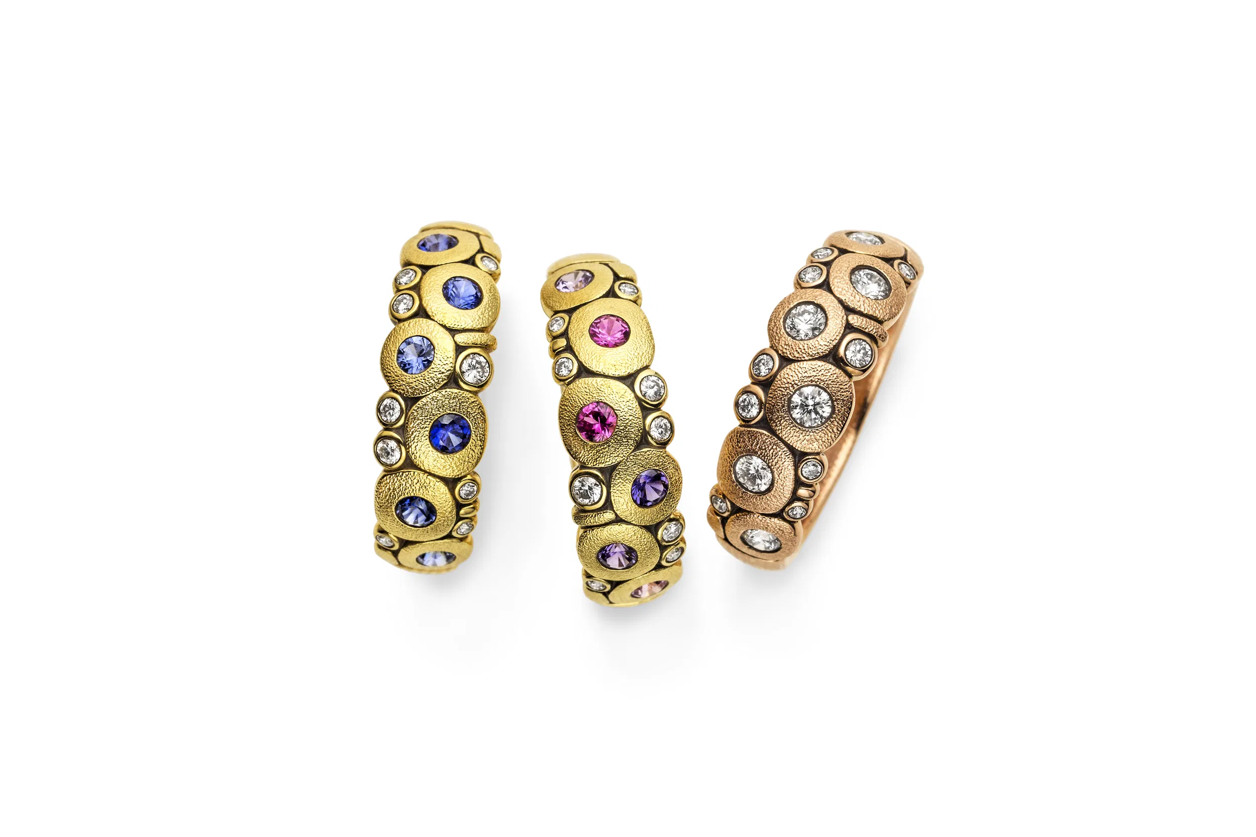 Image of Golden Geometries Jewelry Exhibit by Alex Šepkus | Grace Renee Gallery